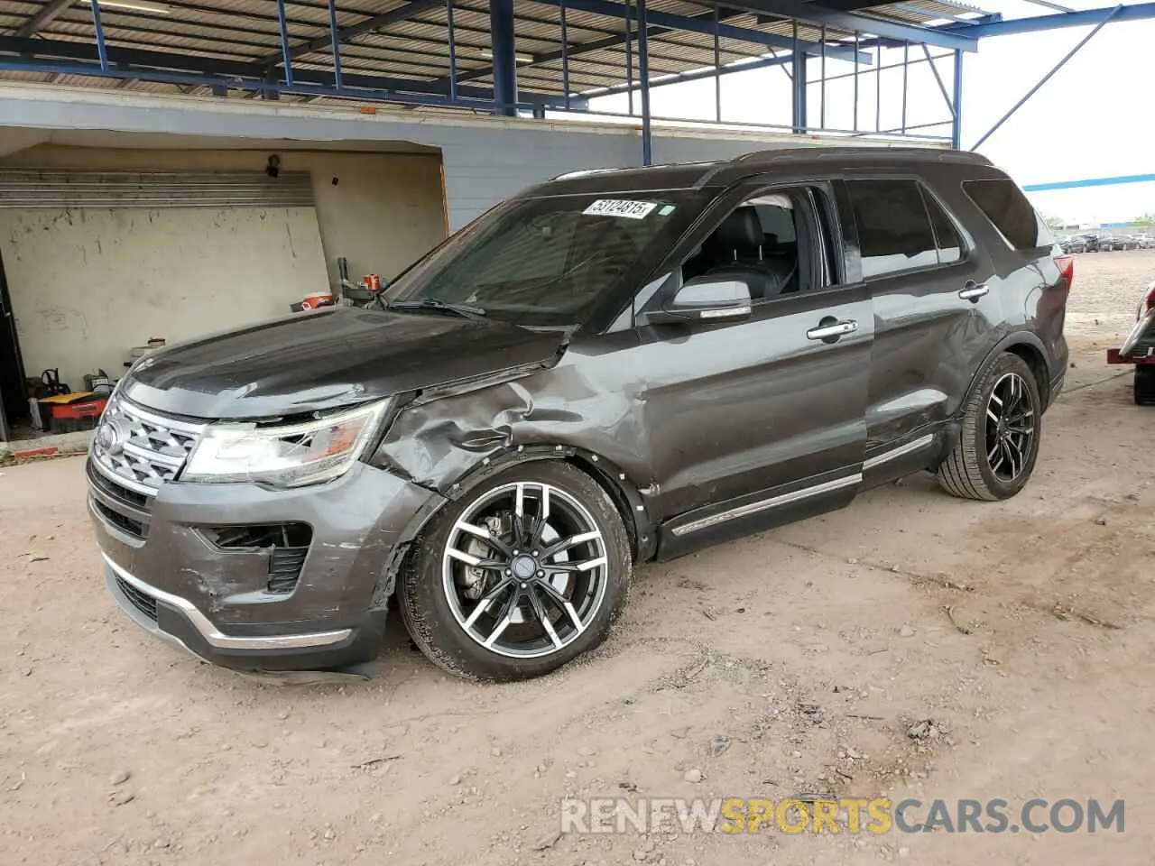 1 Photograph of a damaged car 1FM5K7F8XKGB43405 FORD EXPLORER 2019