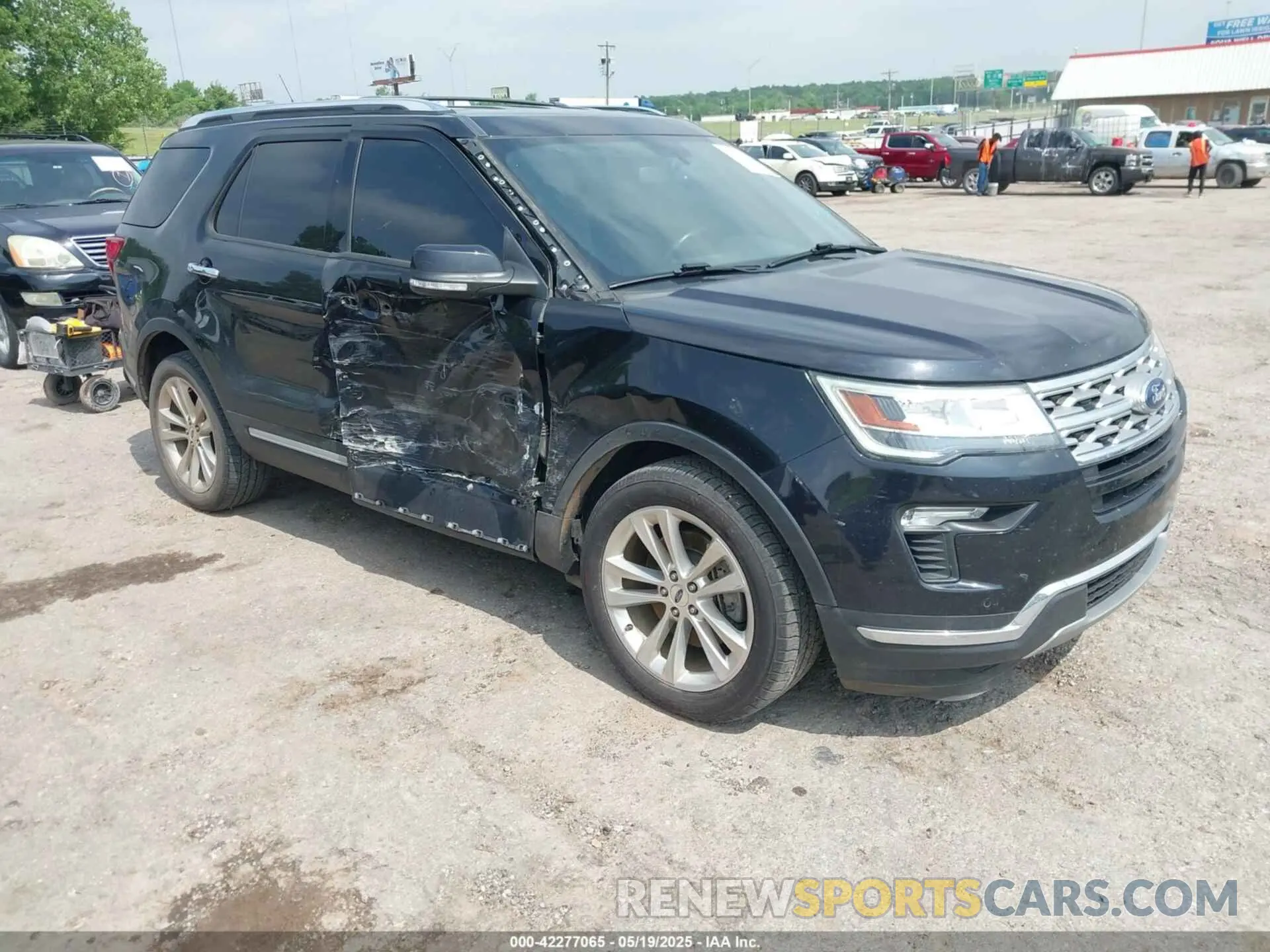 1 Photograph of a damaged car 1FM5K7FH0KGA72022 FORD EXPLORER 2019