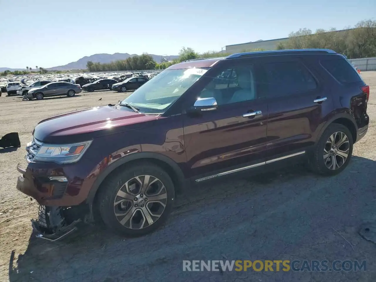 1 Photograph of a damaged car 1FM5K7FHXKGA77289 FORD EXPLORER 2019