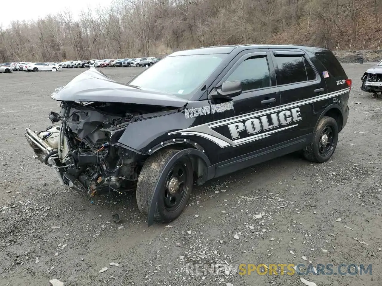 1 Photograph of a damaged car 1FM5K8AR0KGA17169 FORD EXPLORER 2019