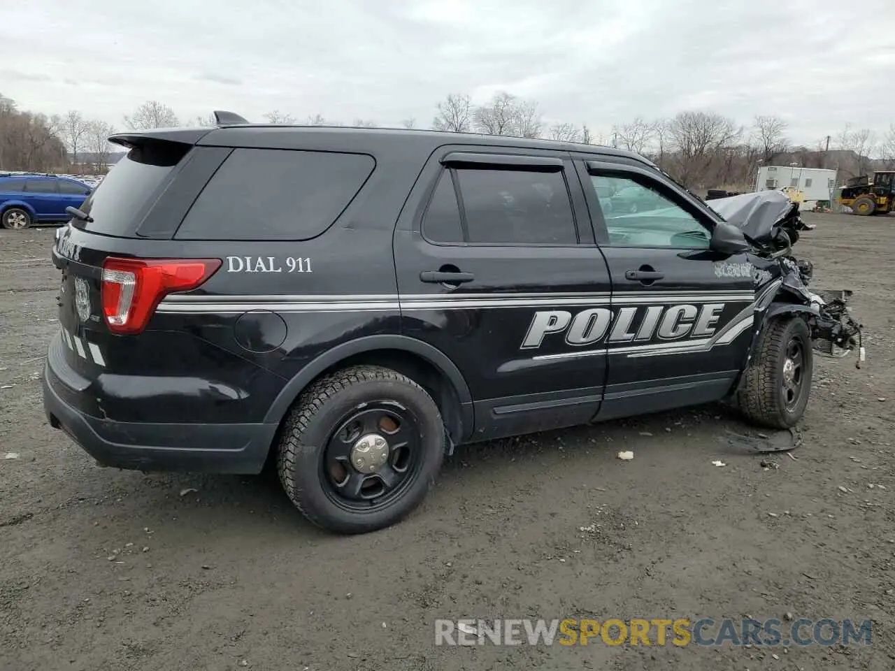 3 Photograph of a damaged car 1FM5K8AR0KGA17169 FORD EXPLORER 2019