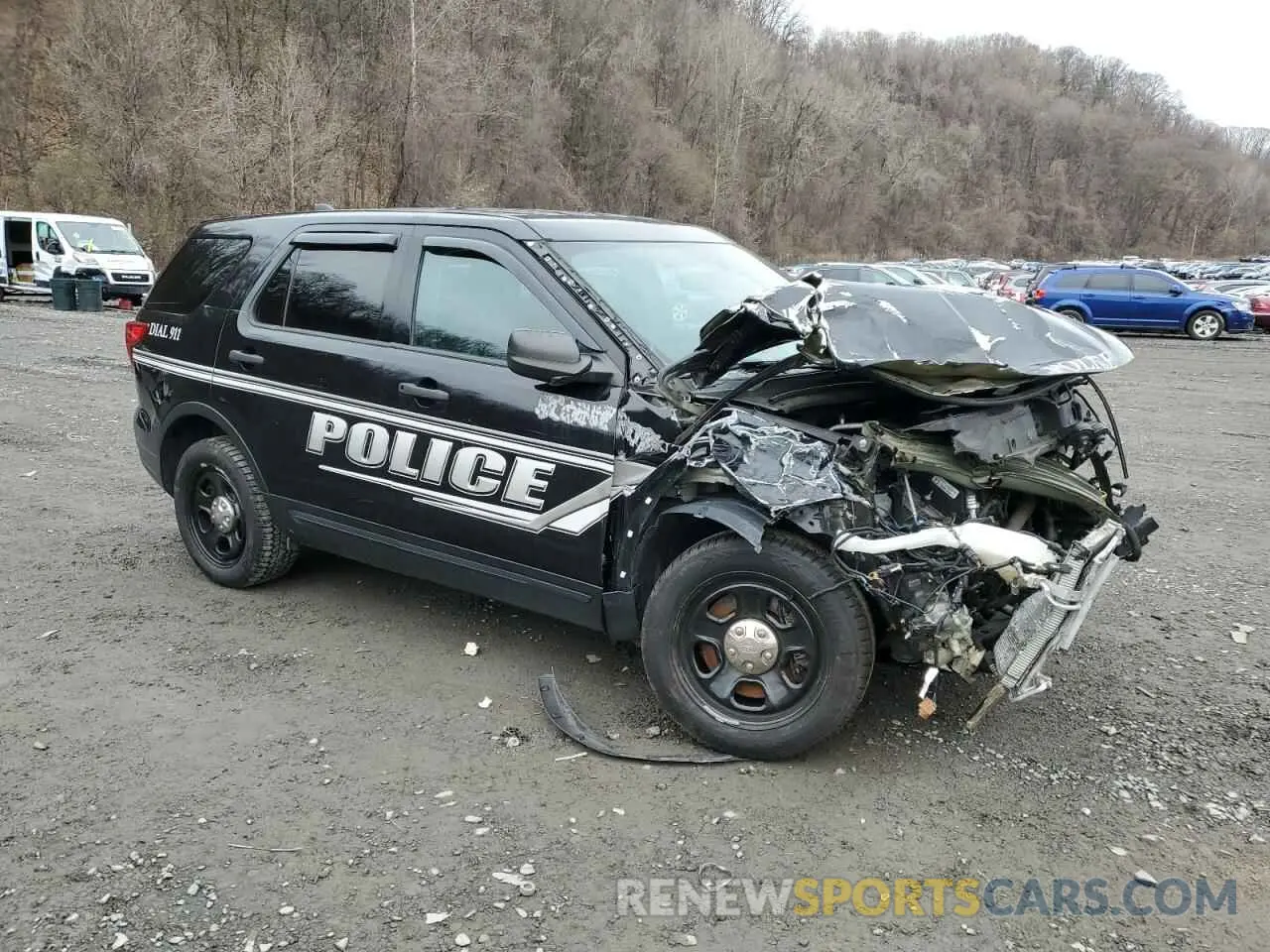 4 Photograph of a damaged car 1FM5K8AR0KGA17169 FORD EXPLORER 2019