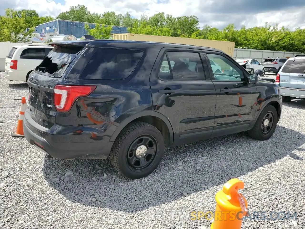 3 Photograph of a damaged car 1FM5K8AR1KGB44528 FORD EXPLORER 2019