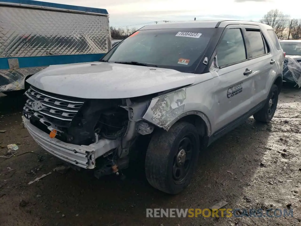 1 Photograph of a damaged car 1FM5K8AR3KGA29722 FORD EXPLORER 2019