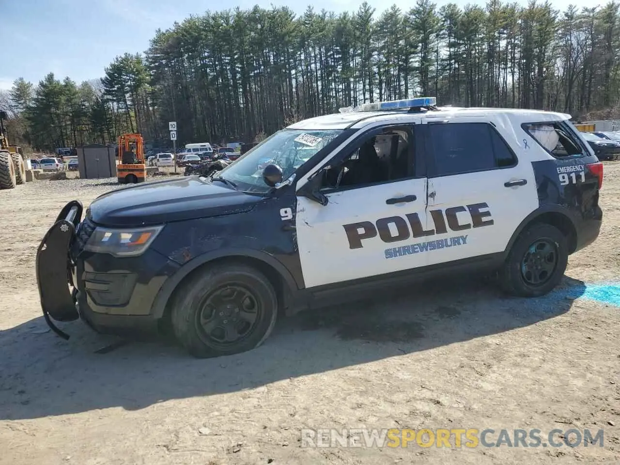 1 Photograph of a damaged car 1FM5K8AR3KGB46006 FORD EXPLORER 2019
