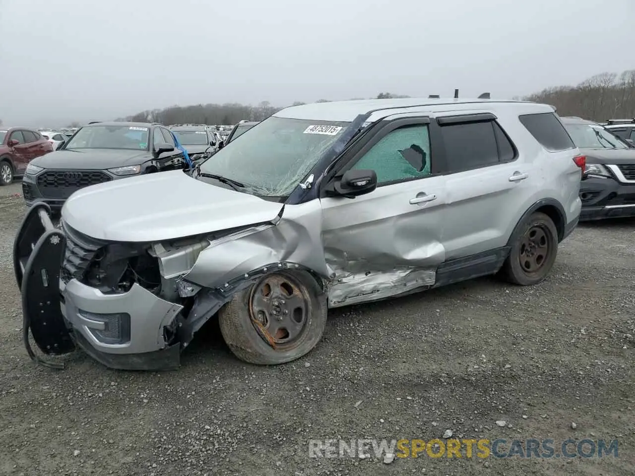 1 Photograph of a damaged car 1FM5K8AR4KGA12248 FORD EXPLORER 2019