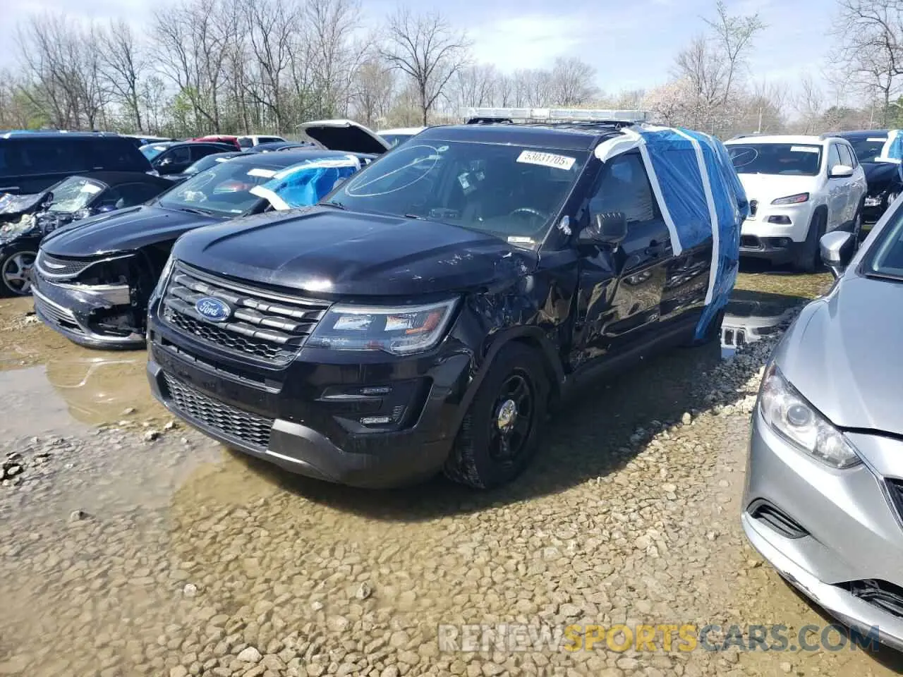 1 Photograph of a damaged car 1FM5K8AR6KGA29388 FORD EXPLORER 2019