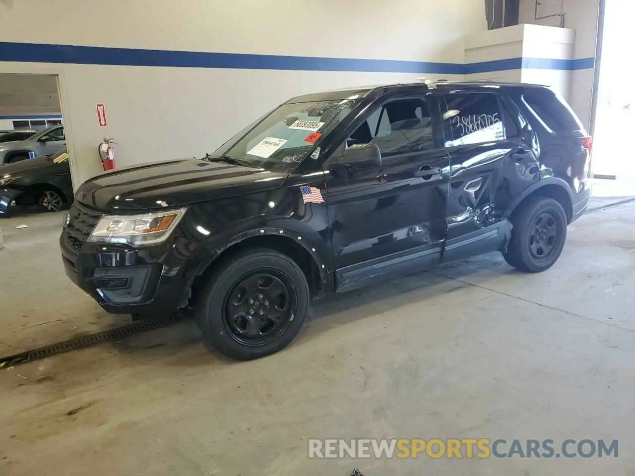 1 Photograph of a damaged car 1FM5K8AR9KGB23653 FORD EXPLORER 2019