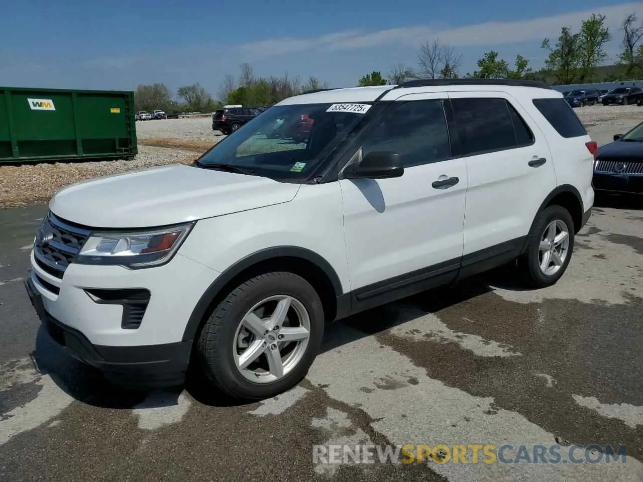 1 Photograph of a damaged car 1FM5K8B87KGA92697 FORD EXPLORER 2019