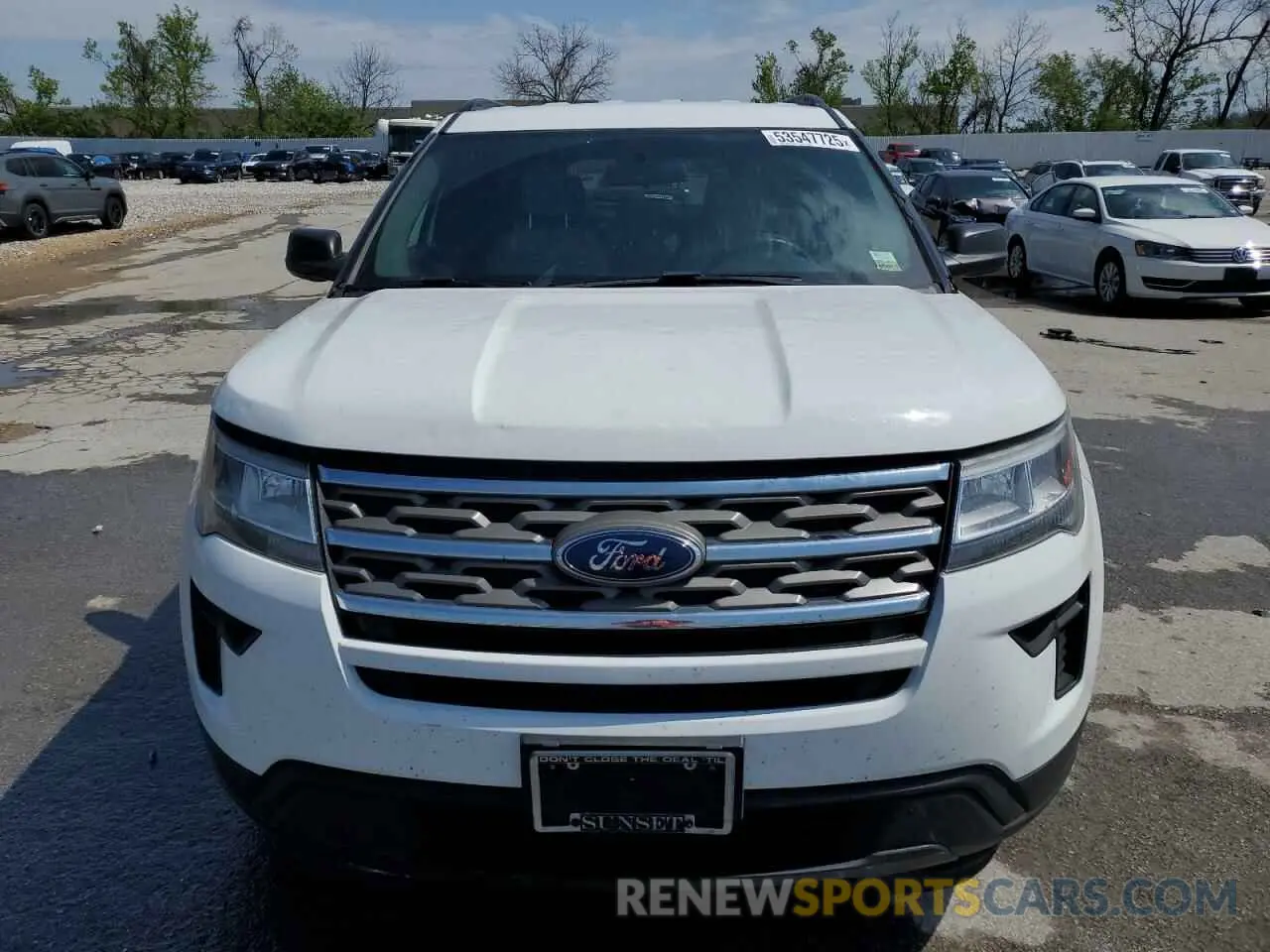 5 Photograph of a damaged car 1FM5K8B87KGA92697 FORD EXPLORER 2019