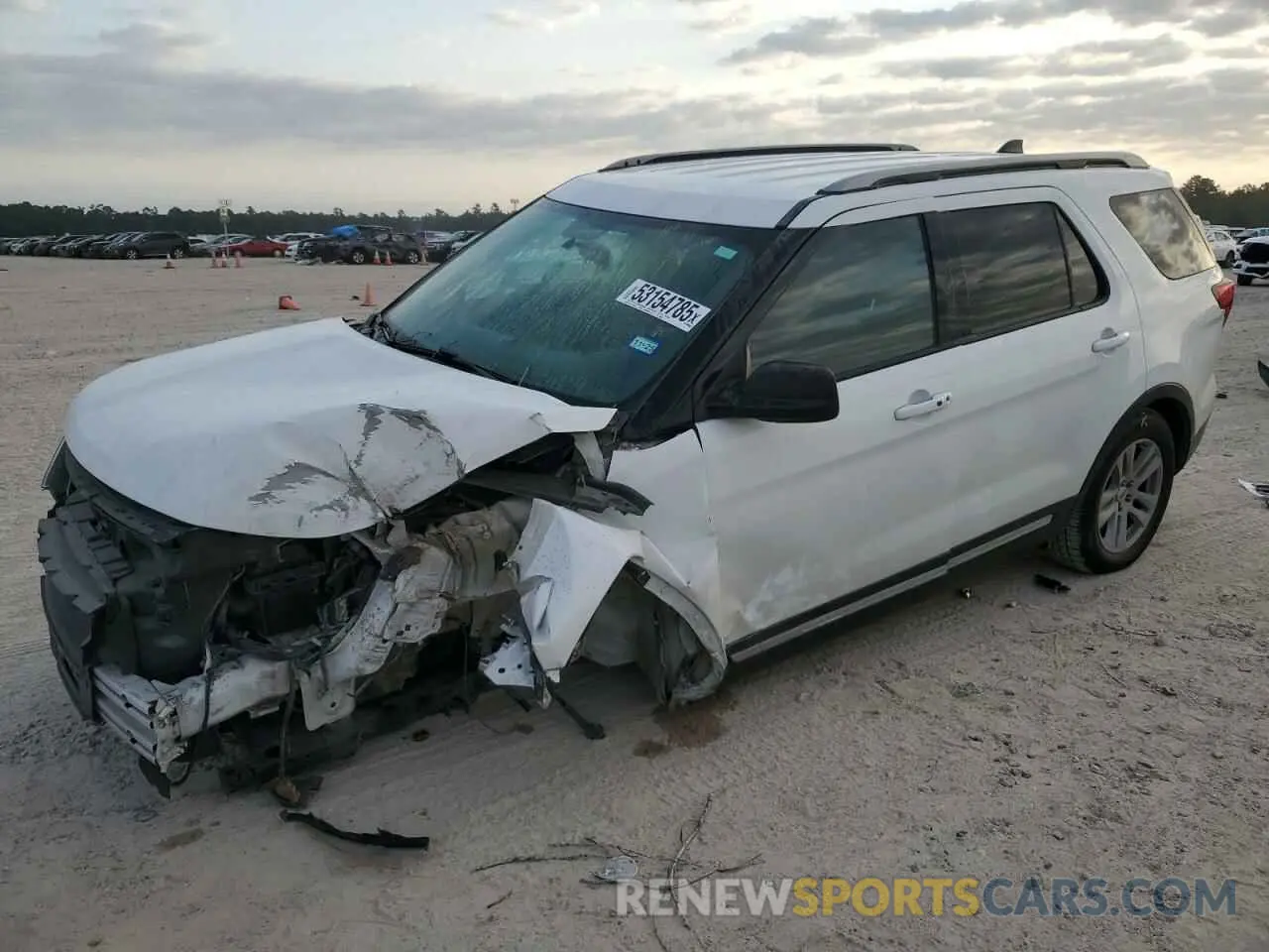 1 Photograph of a damaged car 1FM5K8D80KGA48540 FORD EXPLORER 2019