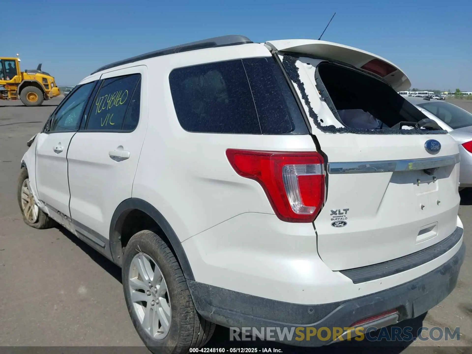 3 Photograph of a damaged car 1FM5K8D81KGA60406 FORD EXPLORER 2019