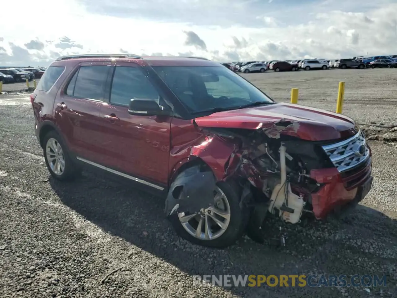 4 Photograph of a damaged car 1FM5K8D81KGB05053 FORD EXPLORER 2019