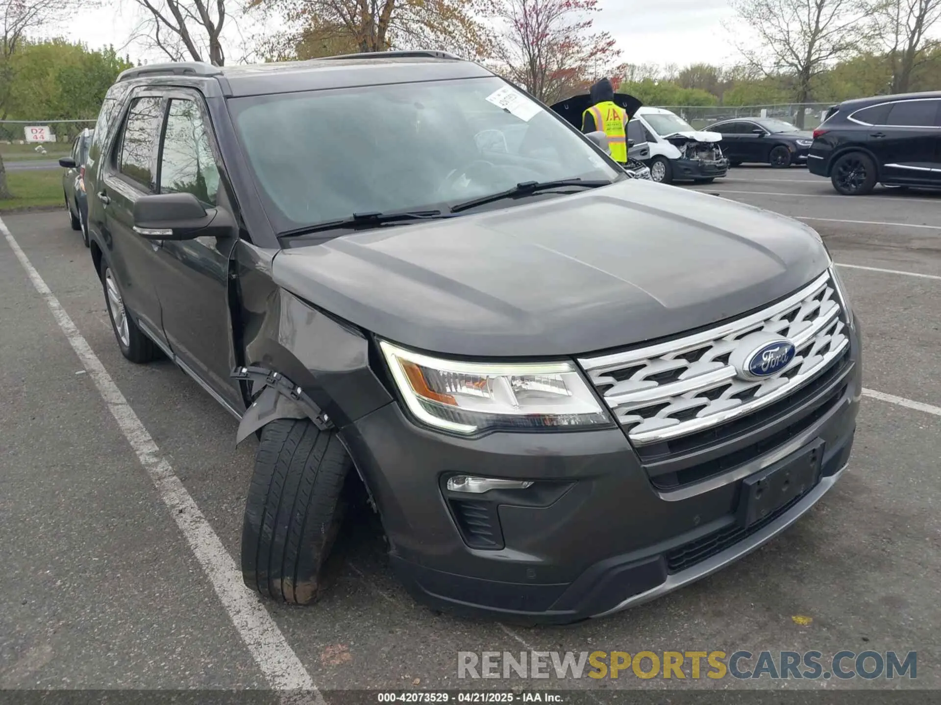 1 Photograph of a damaged car 1FM5K8D82KGA48605 FORD EXPLORER 2019