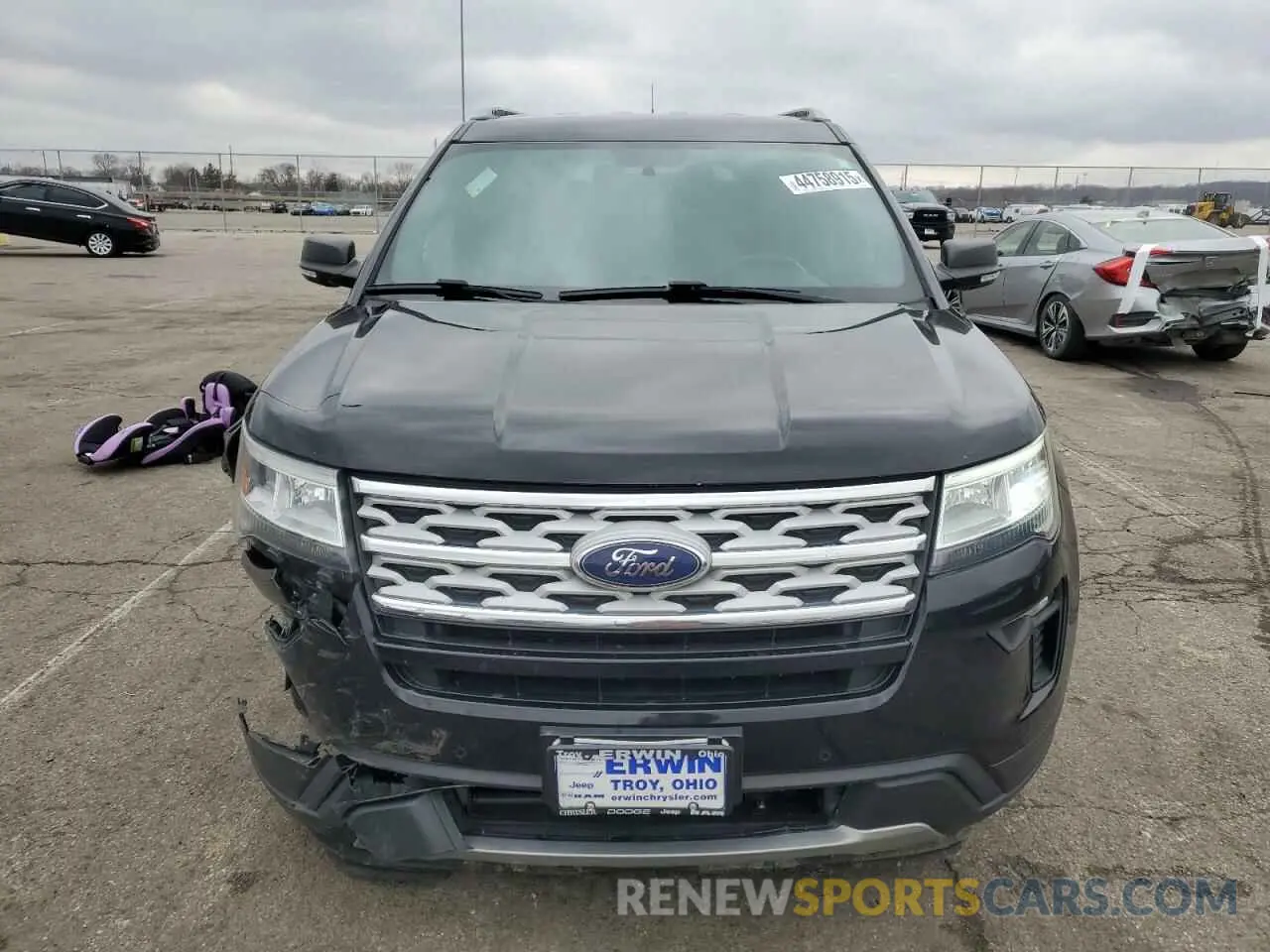 5 Photograph of a damaged car 1FM5K8D84KGA38562 FORD EXPLORER 2019