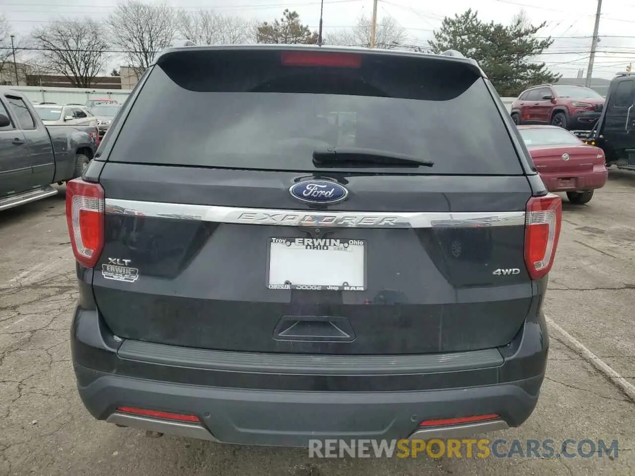 6 Photograph of a damaged car 1FM5K8D84KGA38562 FORD EXPLORER 2019