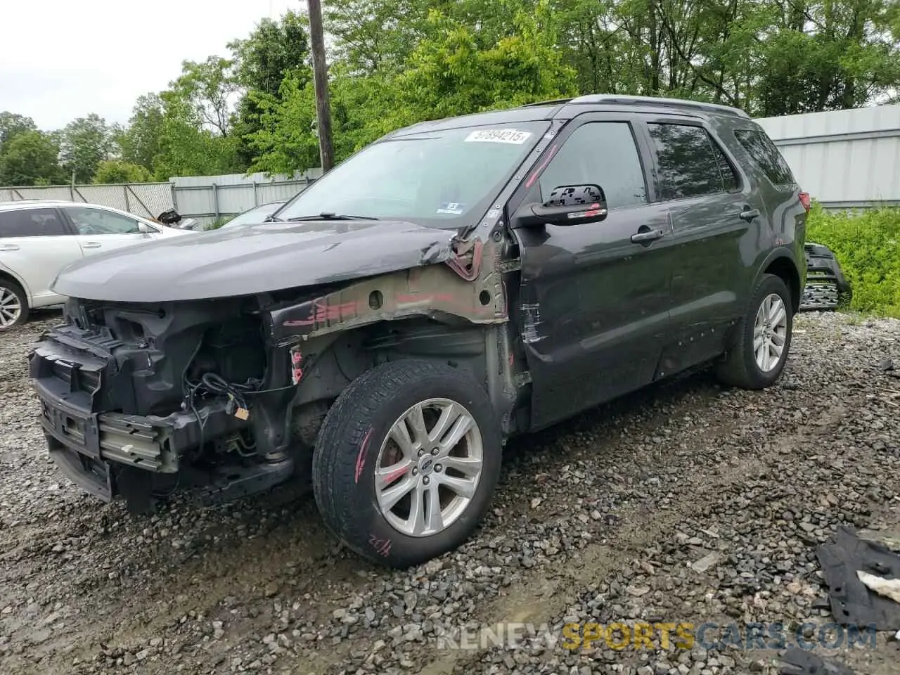 1 Photograph of a damaged car 1FM5K8D84KGA99555 FORD EXPLORER 2019