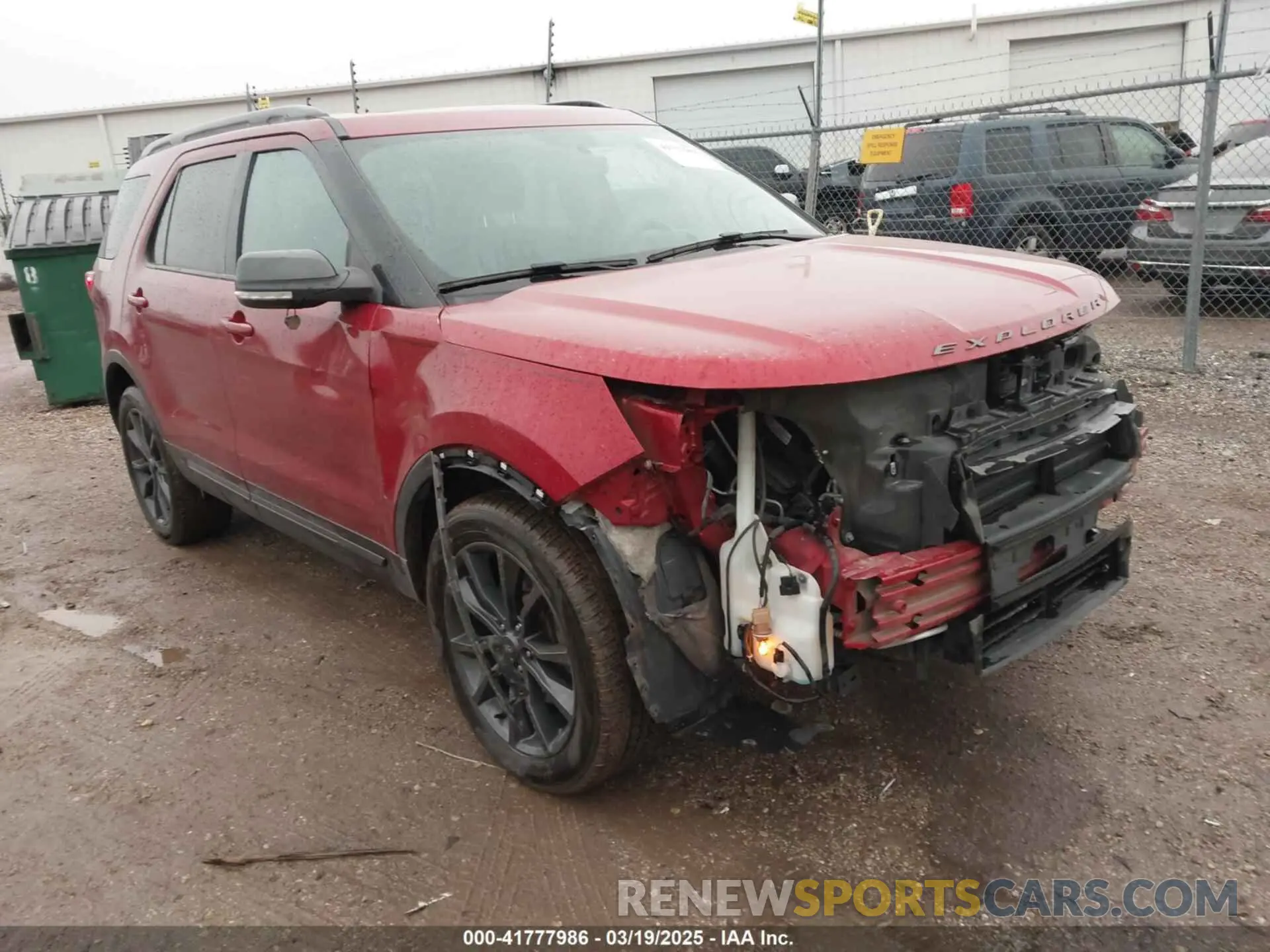 1 Photograph of a damaged car 1FM5K8D85KGA05196 FORD EXPLORER 2019