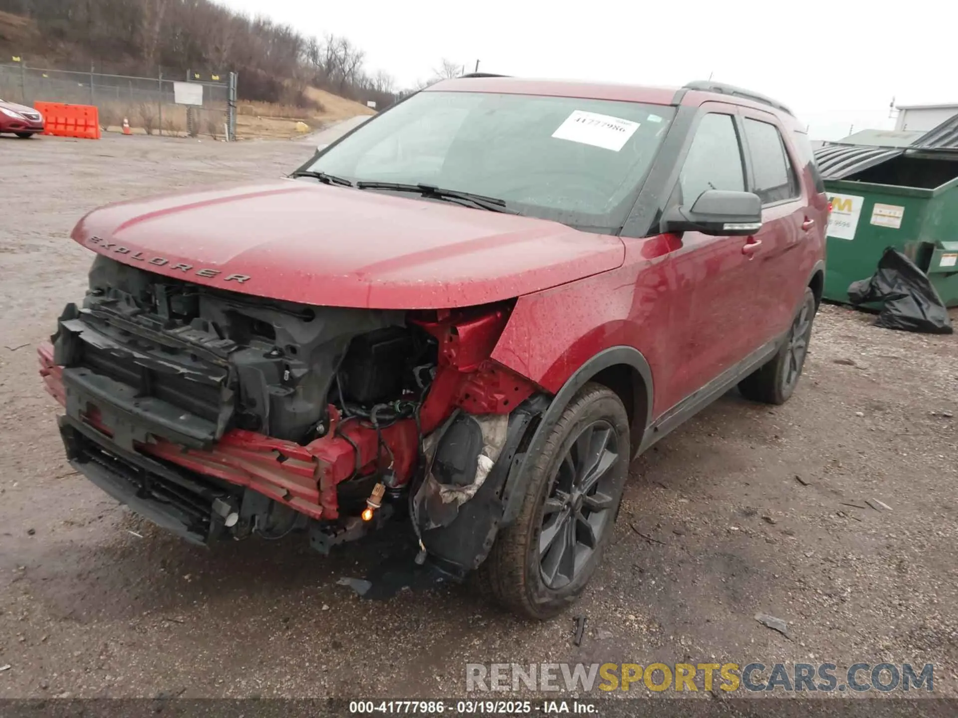 2 Photograph of a damaged car 1FM5K8D85KGA05196 FORD EXPLORER 2019