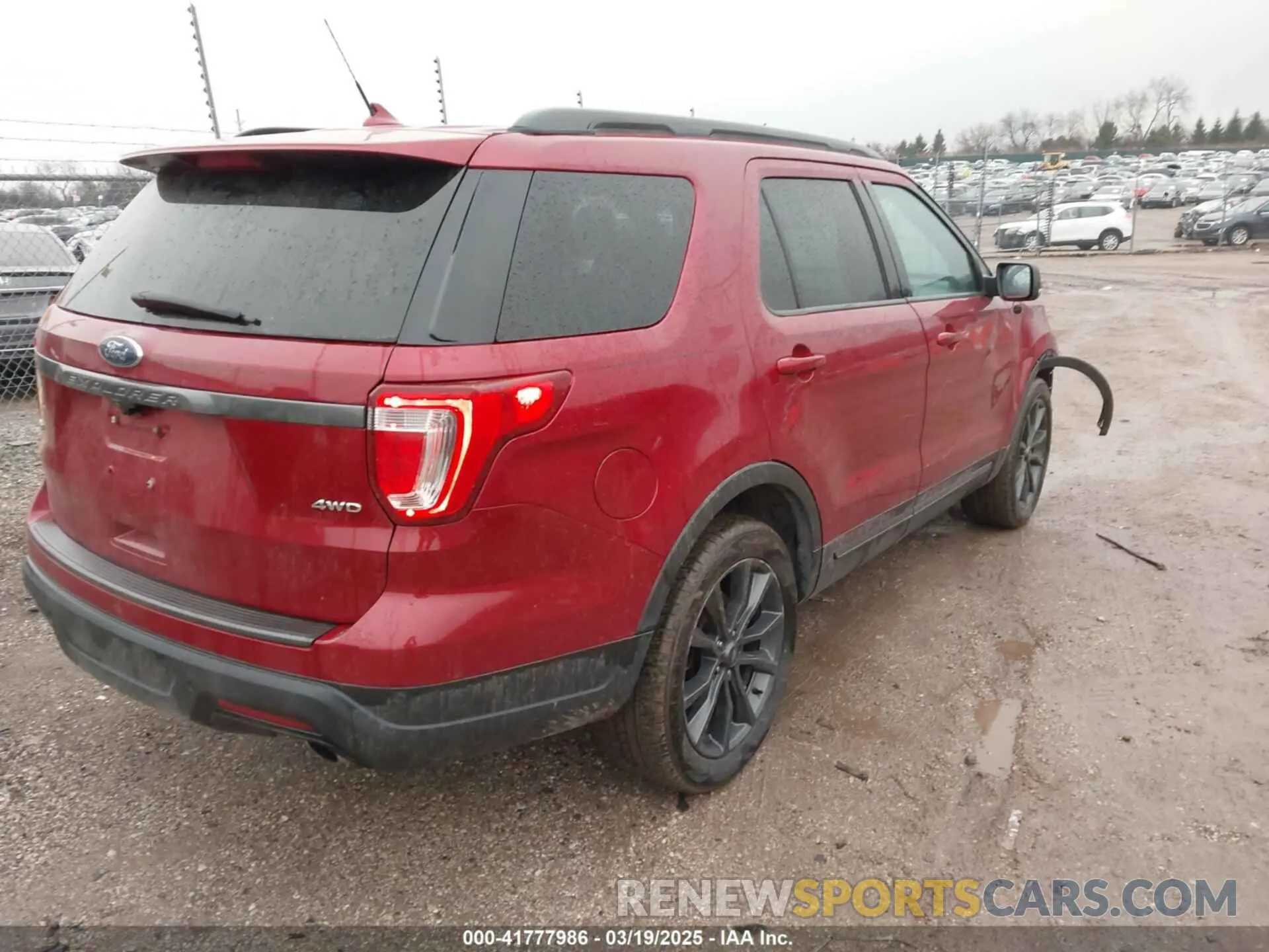 4 Photograph of a damaged car 1FM5K8D85KGA05196 FORD EXPLORER 2019