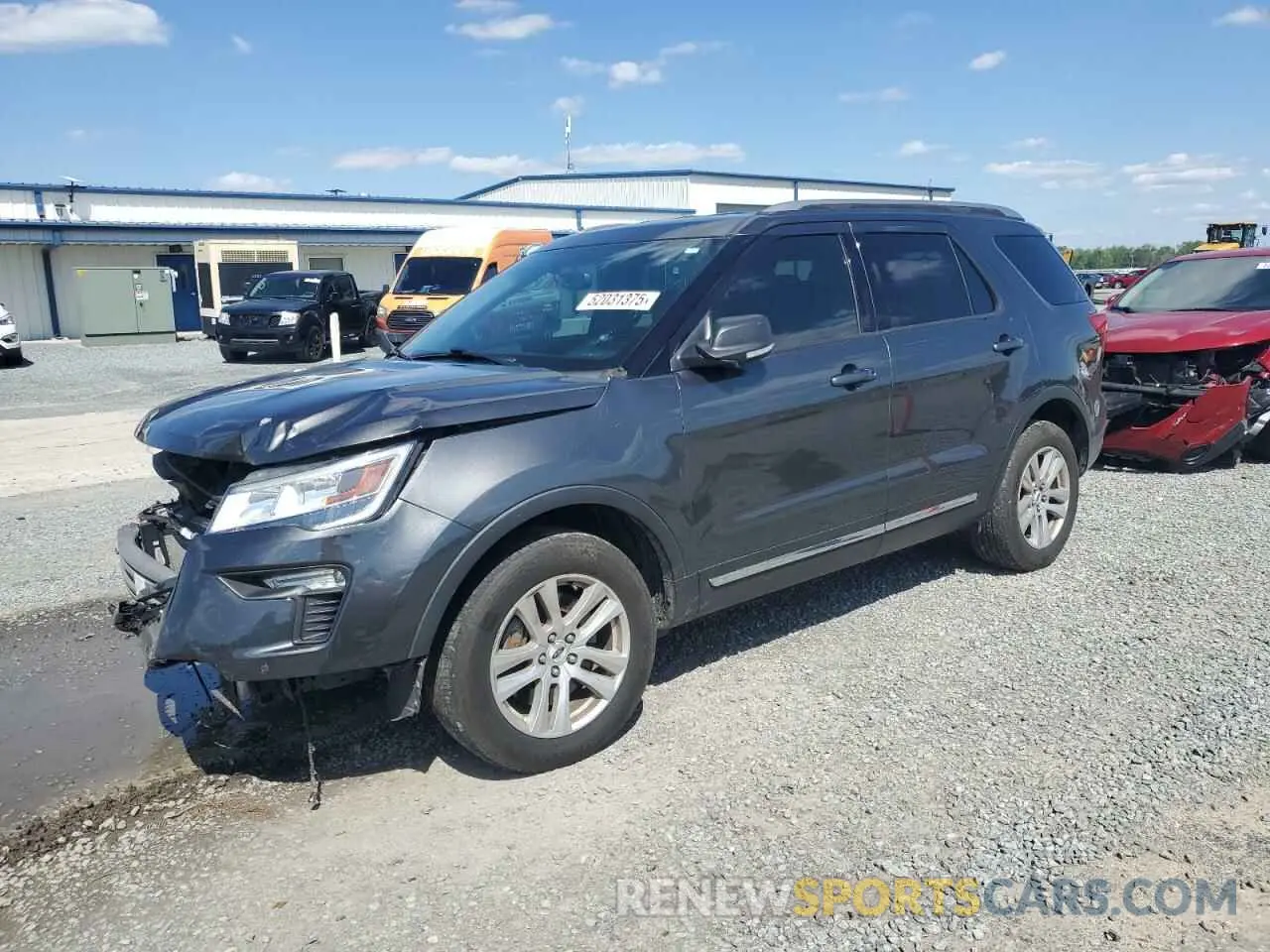 1 Photograph of a damaged car 1FM5K8D85KGA81260 FORD EXPLORER 2019