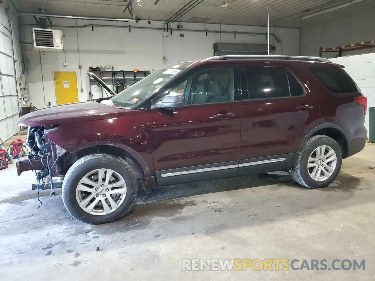 1 Photograph of a damaged car 1FM5K8D85KGB18923 FORD EXPLORER 2019