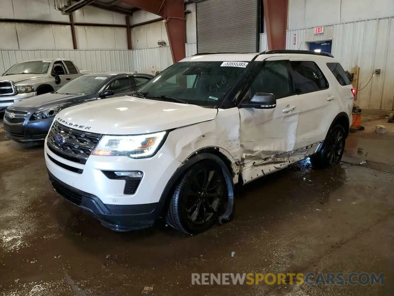 1 Photograph of a damaged car 1FM5K8D86KGA33685 FORD EXPLORER 2019