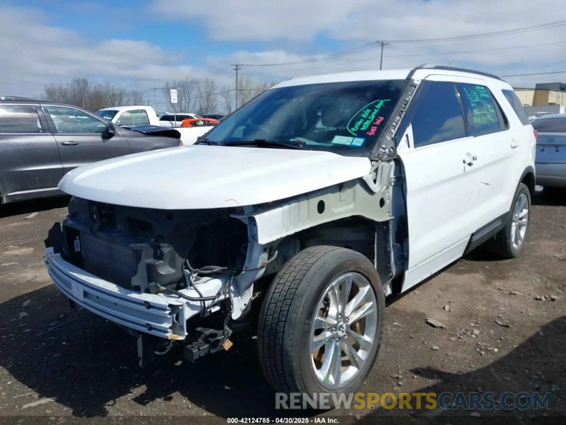 2 Photograph of a damaged car 1FM5K8D86KGB55656 FORD EXPLORER 2019