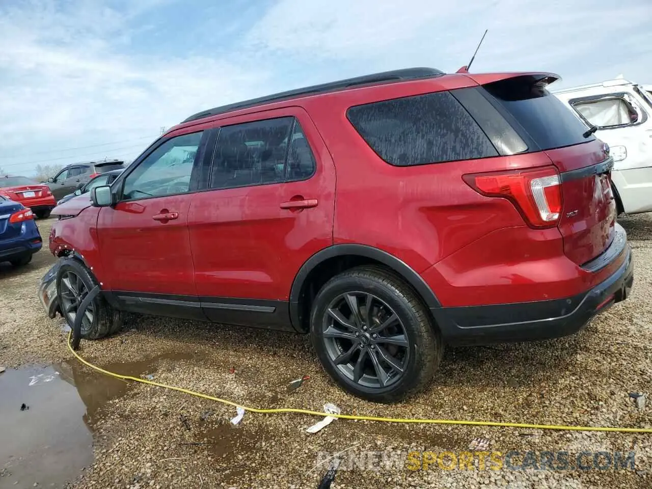 2 Photograph of a damaged car 1FM5K8D87KGA37972 FORD EXPLORER 2019