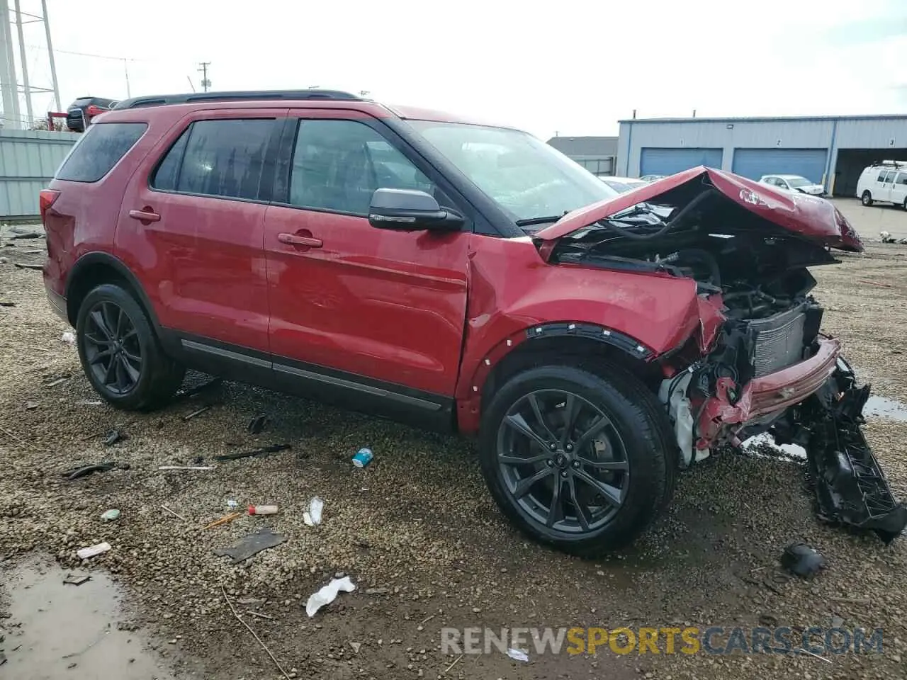 4 Photograph of a damaged car 1FM5K8D87KGA37972 FORD EXPLORER 2019