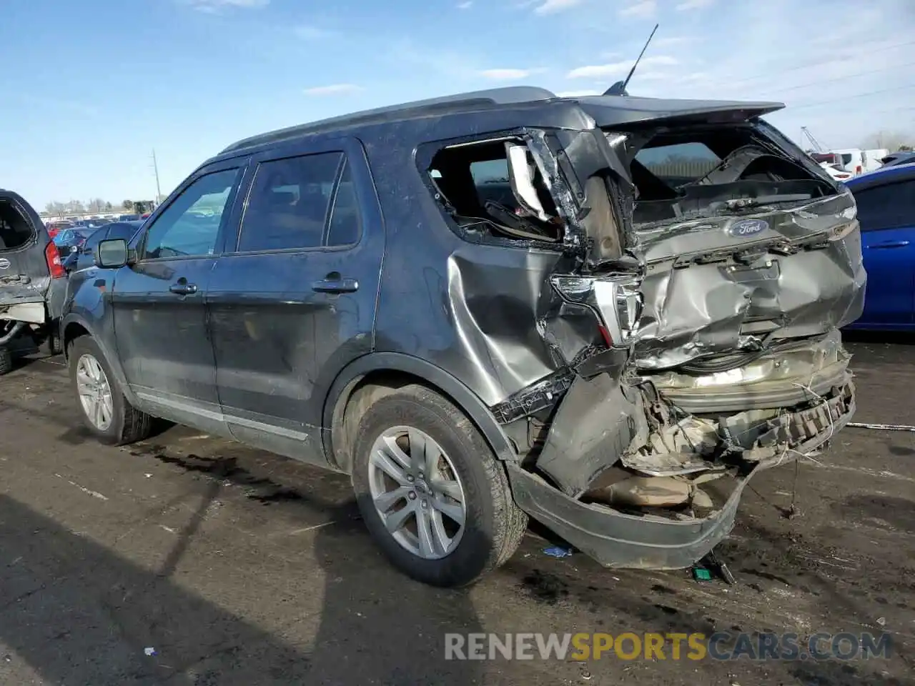 2 Photograph of a damaged car 1FM5K8D87KGB25856 FORD EXPLORER 2019