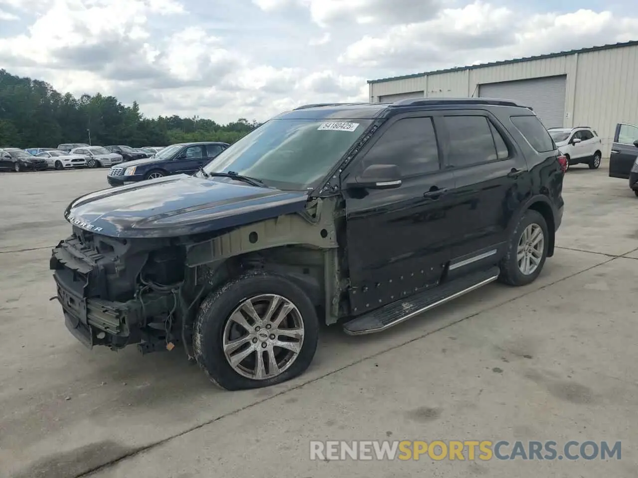 1 Photograph of a damaged car 1FM5K8D87KGB49090 FORD EXPLORER 2019