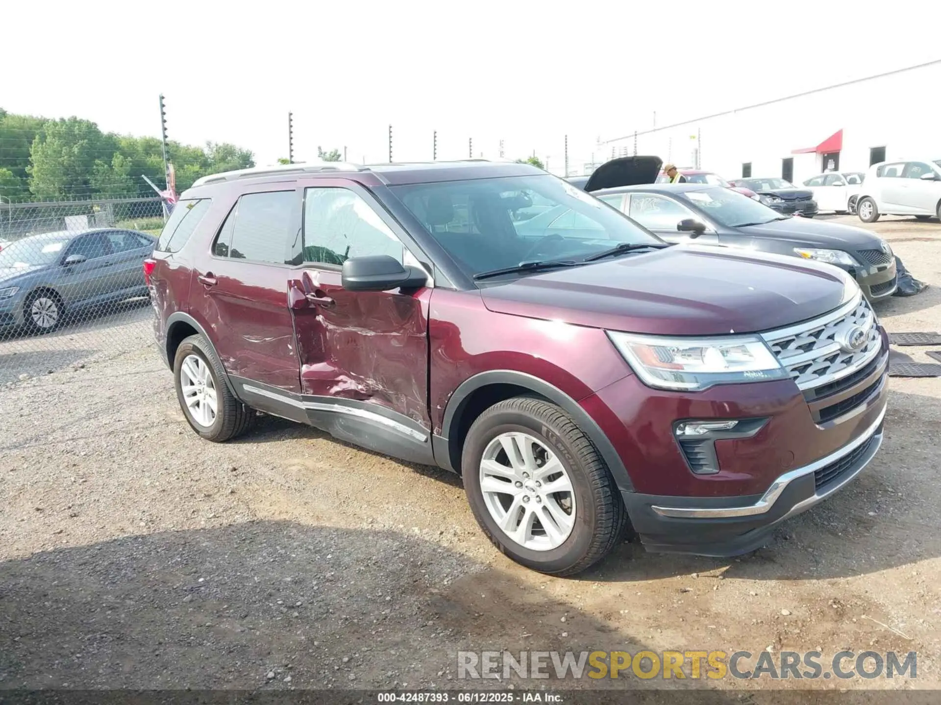 1 Photograph of a damaged car 1FM5K8D88KGA15527 FORD EXPLORER 2019