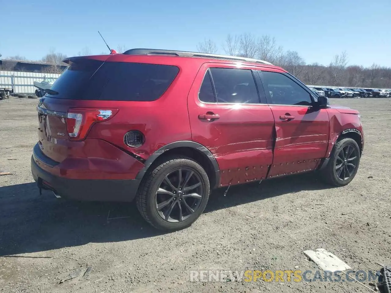 3 Photograph of a damaged car 1FM5K8D88KGA81415 FORD EXPLORER 2019