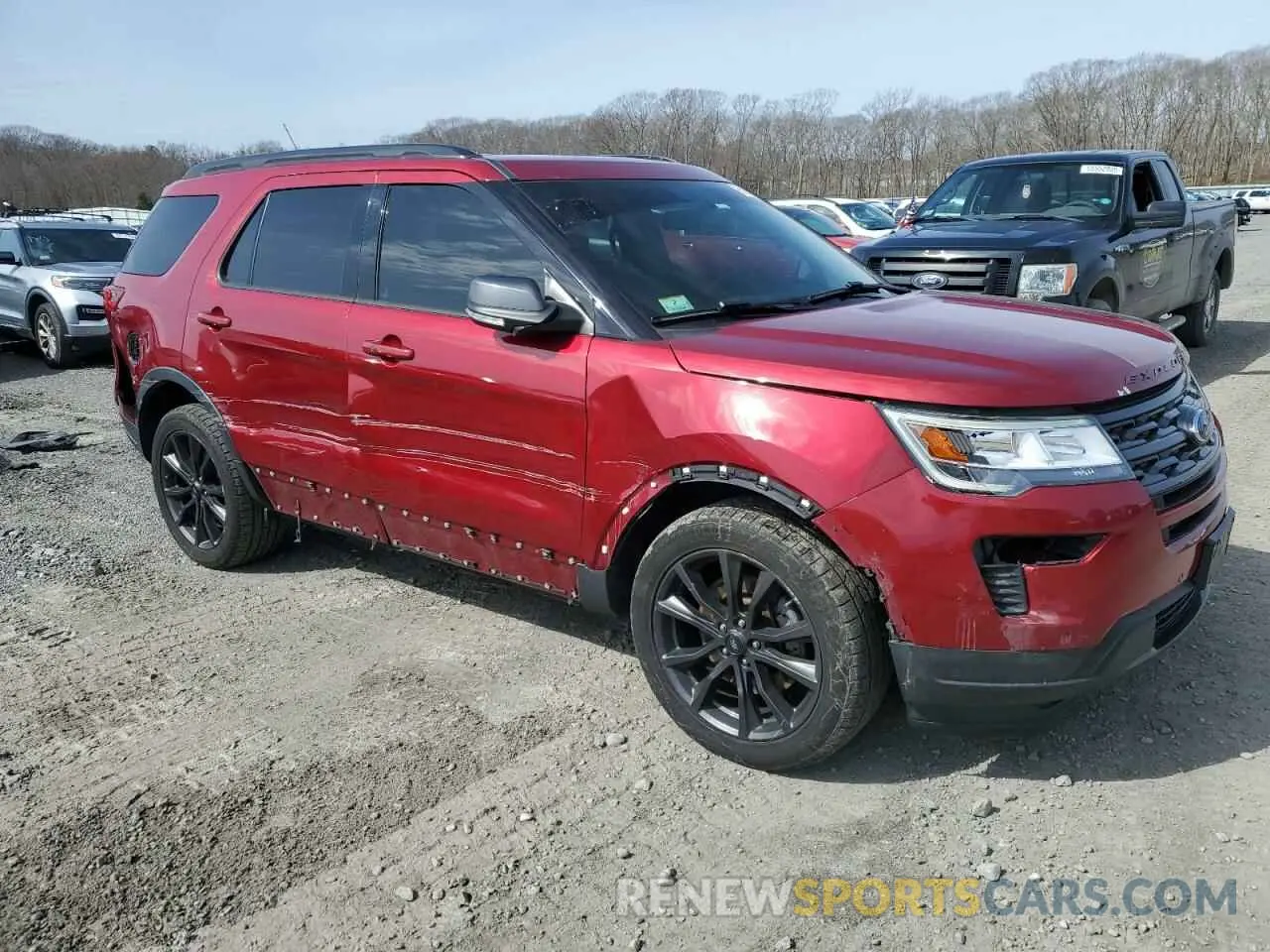 4 Photograph of a damaged car 1FM5K8D88KGA81415 FORD EXPLORER 2019