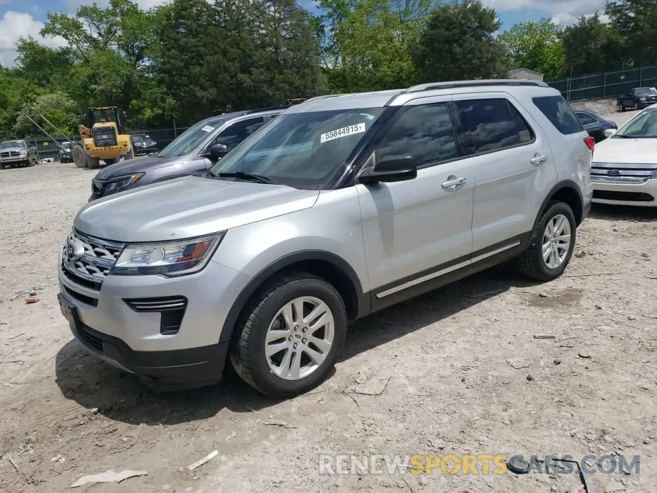 1 Photograph of a damaged car 1FM5K8D88KGB28930 FORD EXPLORER 2019
