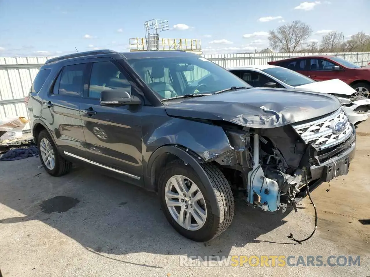 4 Photograph of a damaged car 1FM5K8D89KGA9973X FORD EXPLORER 2019