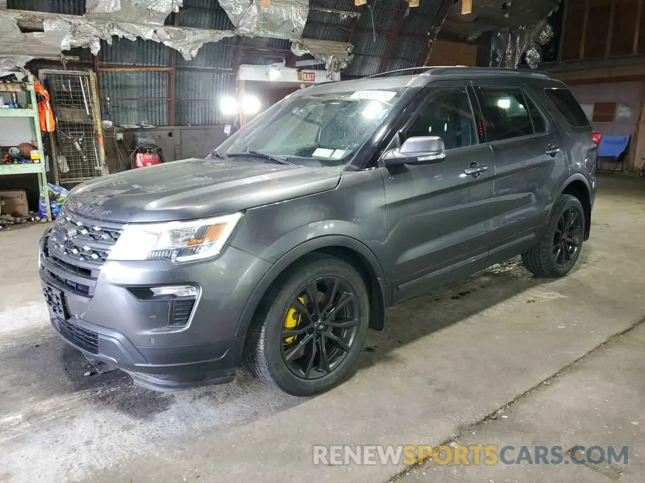 1 Photograph of a damaged car 1FM5K8D8XKGA67323 FORD EXPLORER 2019