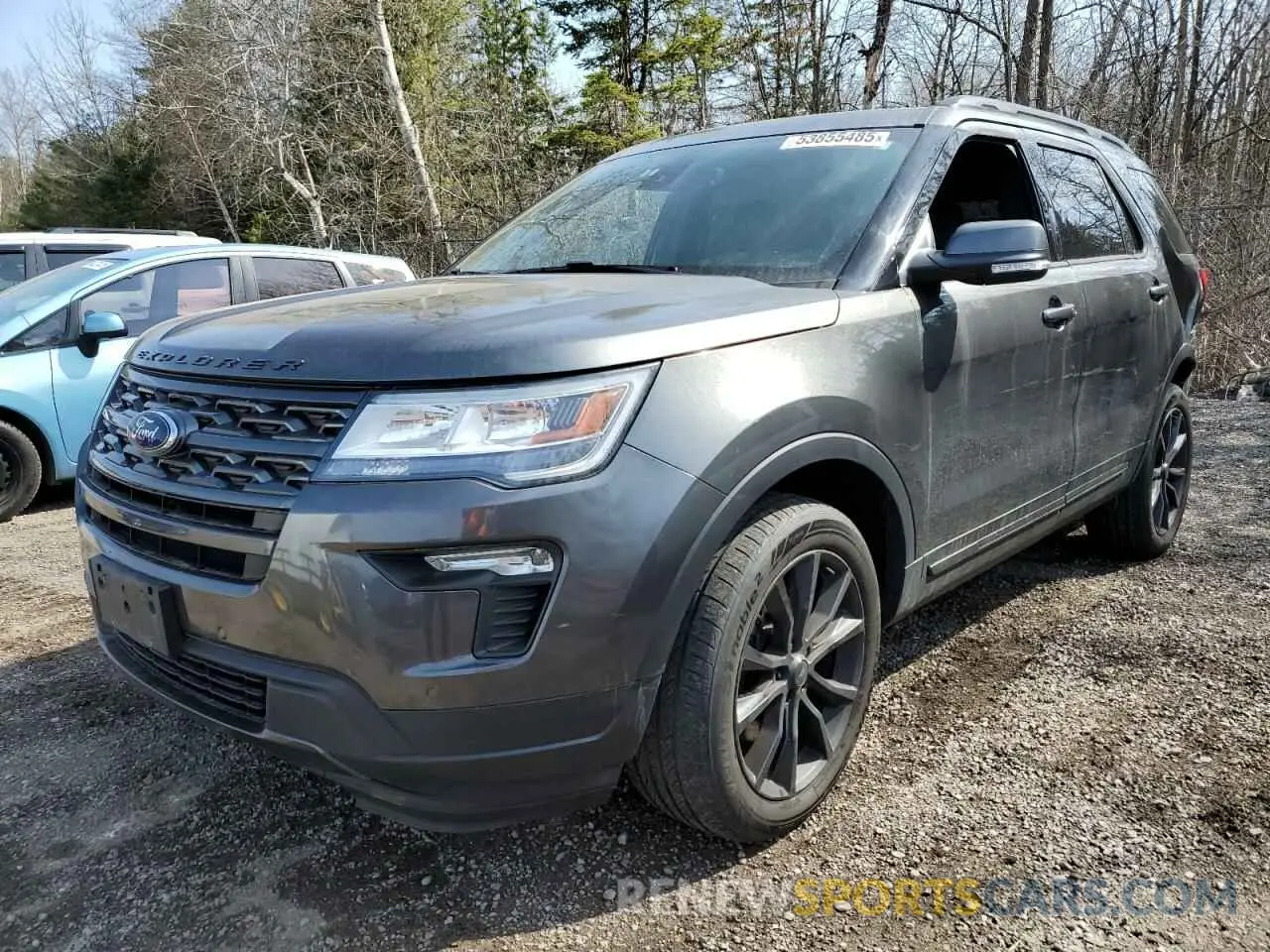 1 Photograph of a damaged car 1FM5K8D8XKGA74207 FORD EXPLORER 2019
