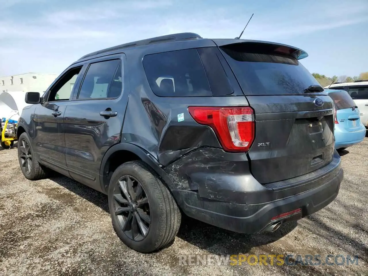 2 Photograph of a damaged car 1FM5K8D8XKGA74207 FORD EXPLORER 2019