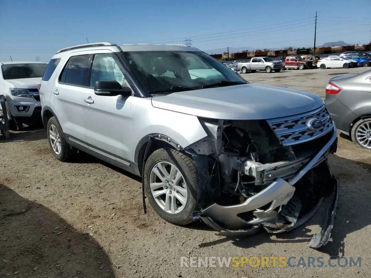 4 Photograph of a damaged car 1FM5K8D8XKGB47205 FORD EXPLORER 2019