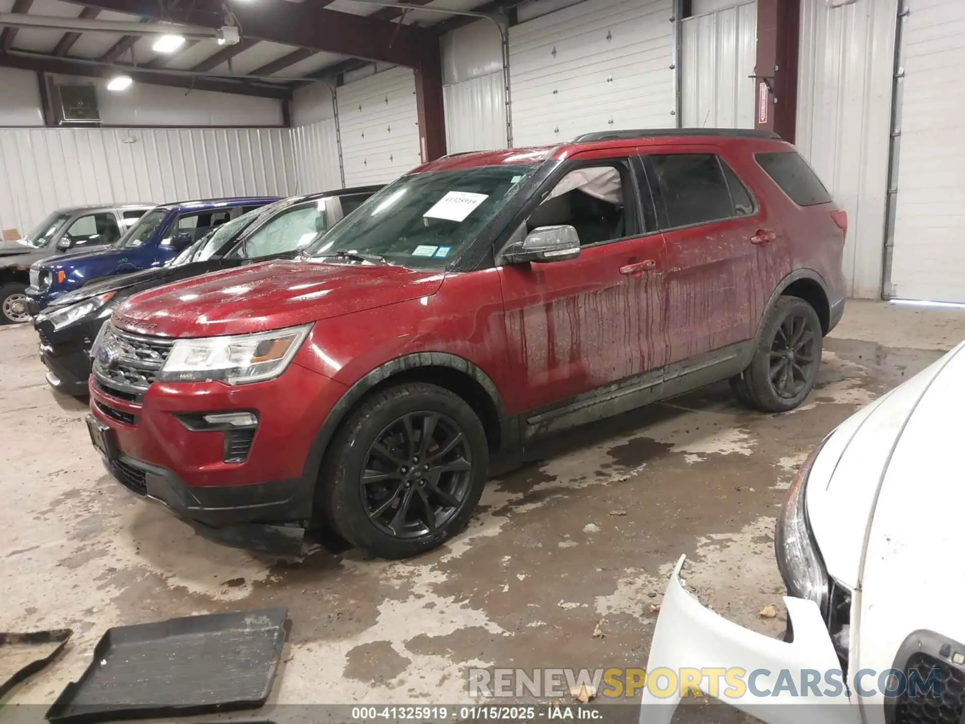 2 Photograph of a damaged car 1FM5K8DHXKGA57326 FORD EXPLORER 2019