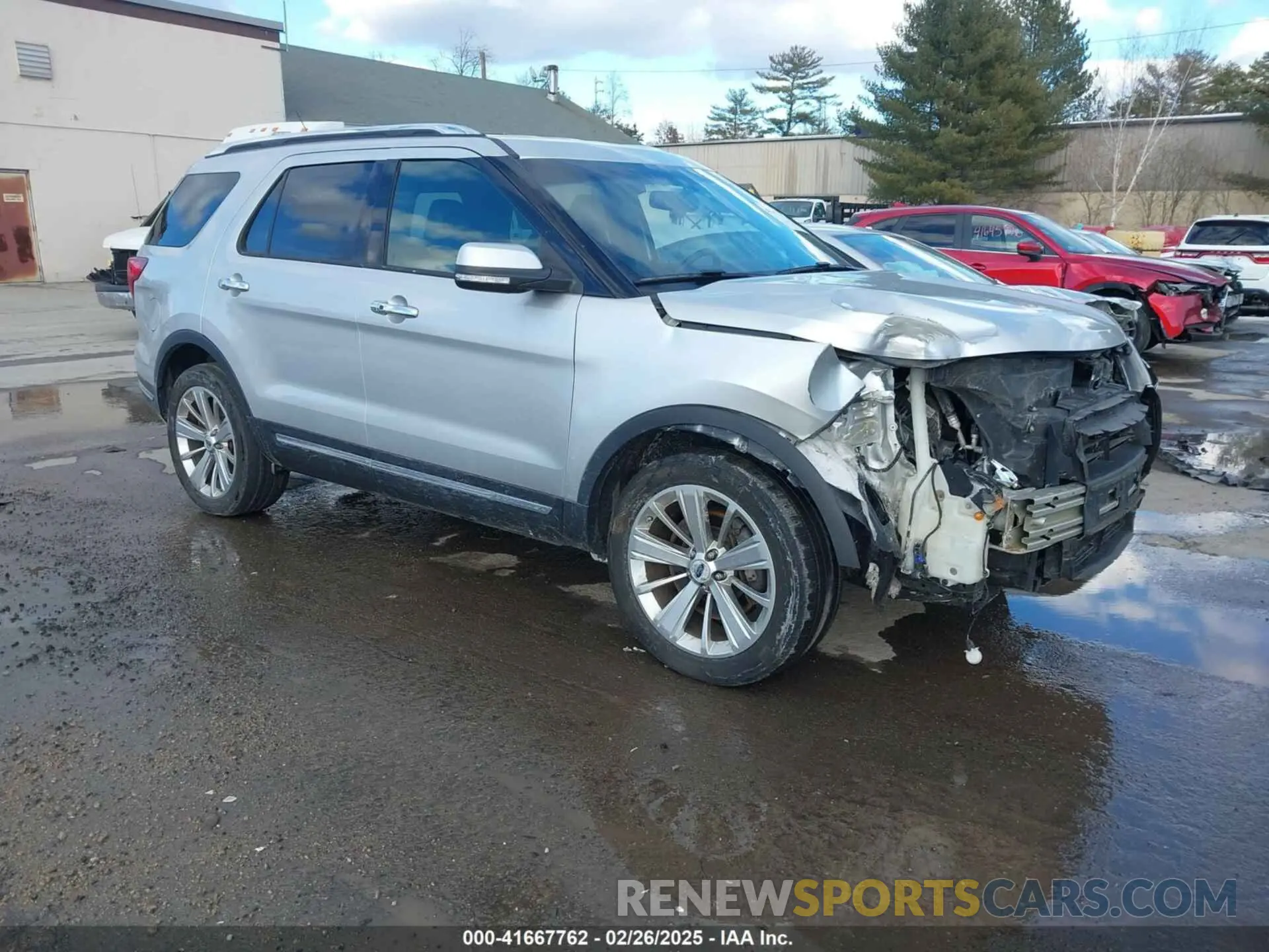 1 Photograph of a damaged car 1FM5K8F81KGB42049 FORD EXPLORER 2019