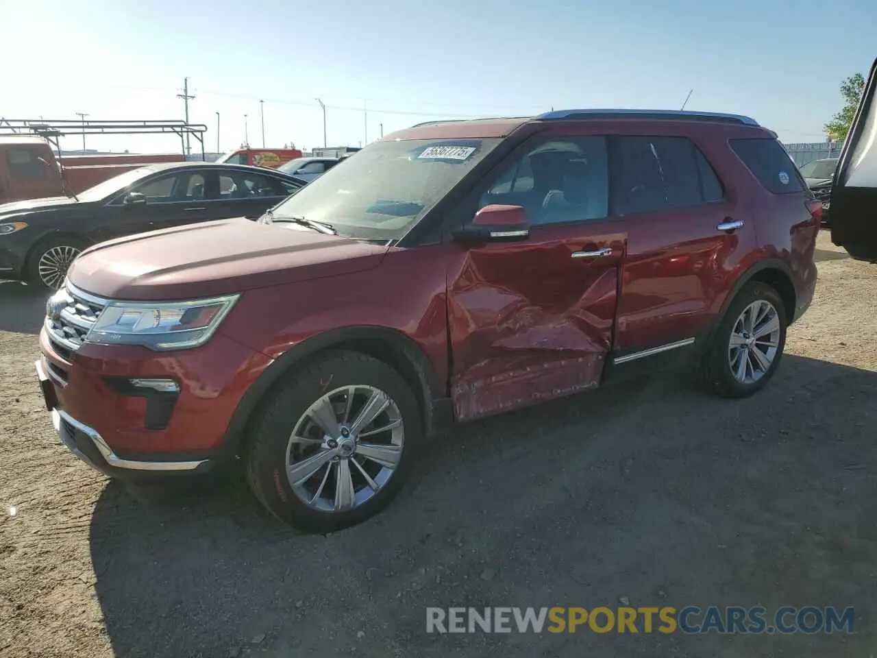 1 Photograph of a damaged car 1FM5K8F83KGB48788 FORD EXPLORER 2019