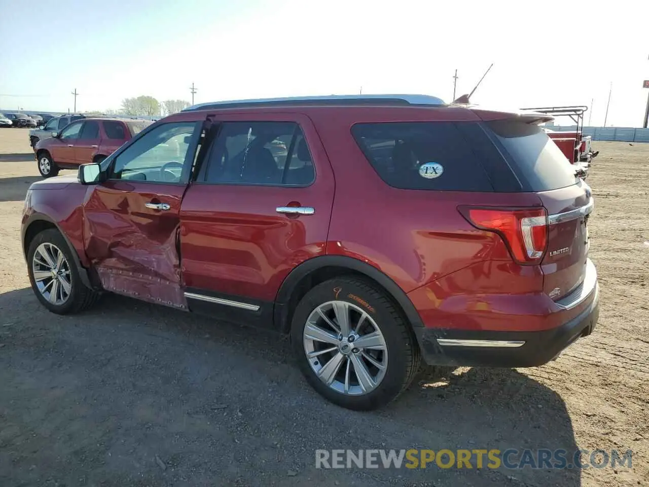 2 Photograph of a damaged car 1FM5K8F83KGB48788 FORD EXPLORER 2019