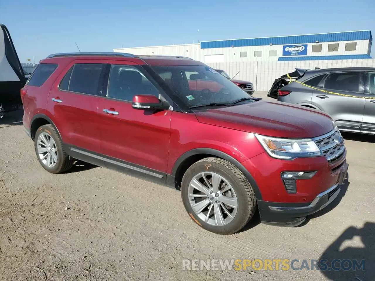 4 Photograph of a damaged car 1FM5K8F83KGB48788 FORD EXPLORER 2019