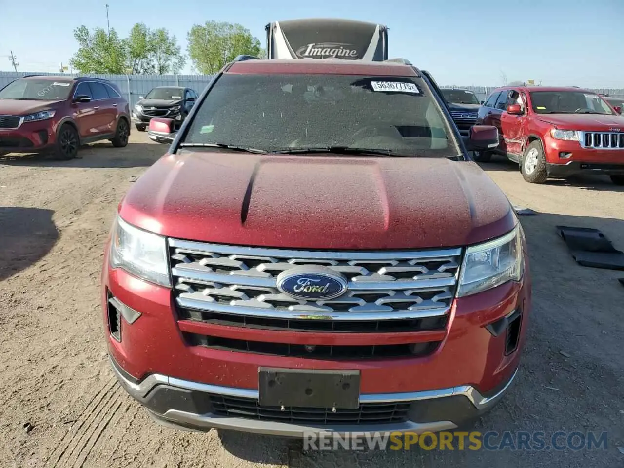 5 Photograph of a damaged car 1FM5K8F83KGB48788 FORD EXPLORER 2019