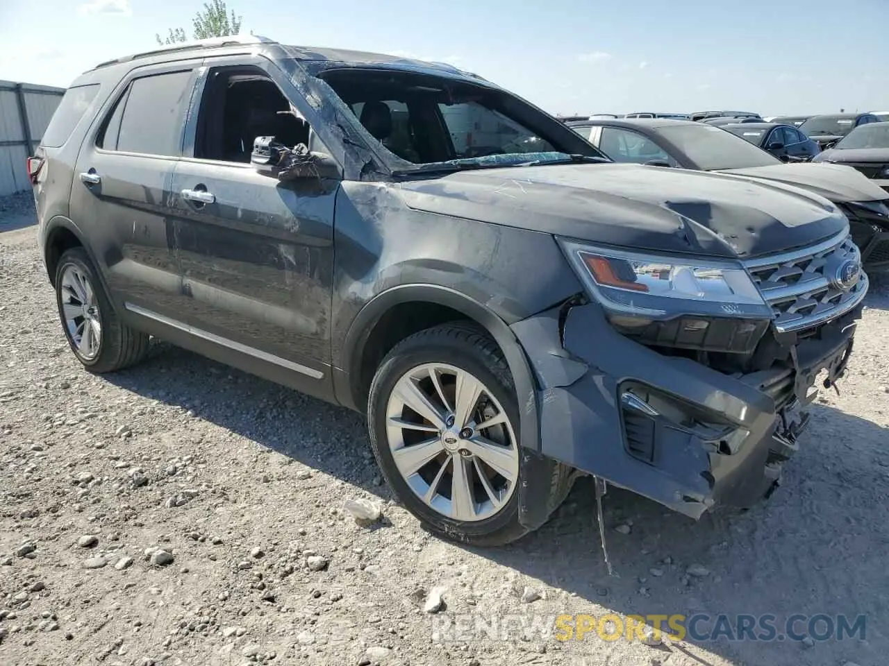 4 Photograph of a damaged car 1FM5K8F84KGB07649 FORD EXPLORER 2019