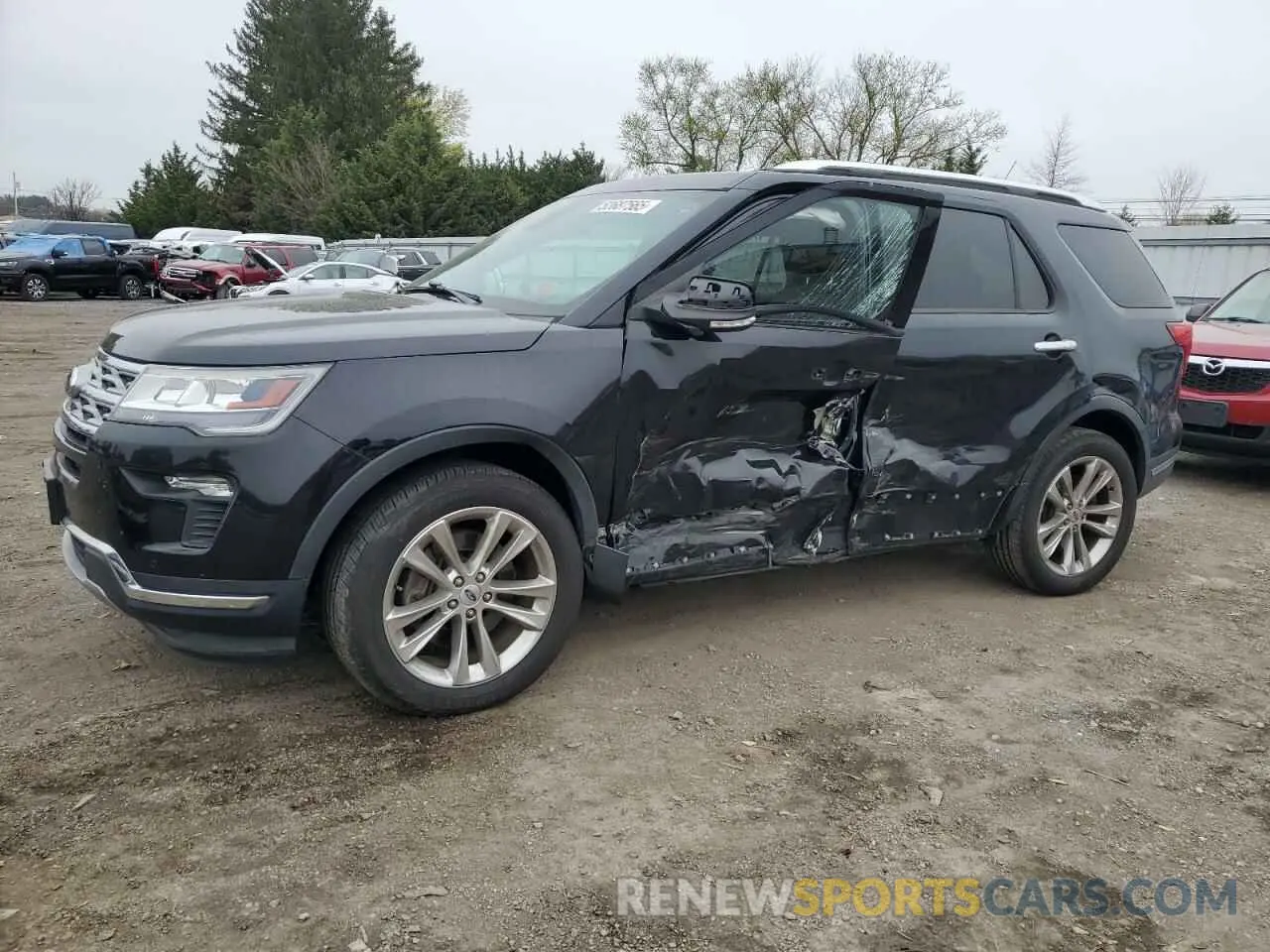 1 Photograph of a damaged car 1FM5K8F85KGA03171 FORD EXPLORER 2019