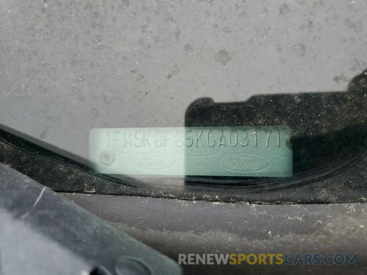13 Photograph of a damaged car 1FM5K8F85KGA03171 FORD EXPLORER 2019